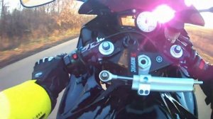 первые попытки вилли с второй передачи со сцепления yamaha r6 2004год