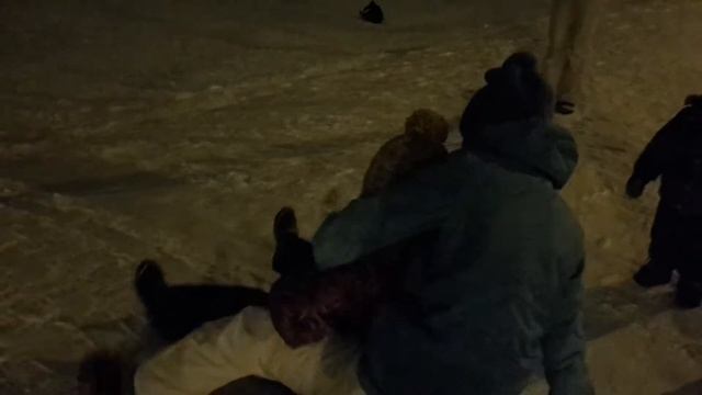 Зимние забавы в марте )))