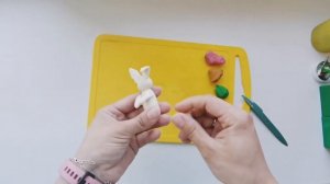 Лепка. «Зайчик» (4-5 лет)