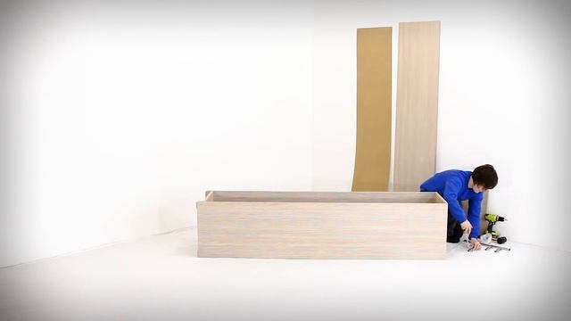 Wall Bed King Side Cabinet with Door Assembly смотреть онлайн