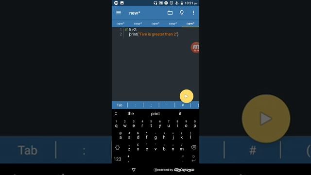 Learn Python Part 1 Mobile Version Execute Python Syntax смотреть онлайн