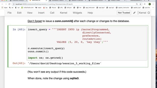 apy session 5 exercises 16 python param insert into смотреть онлайн