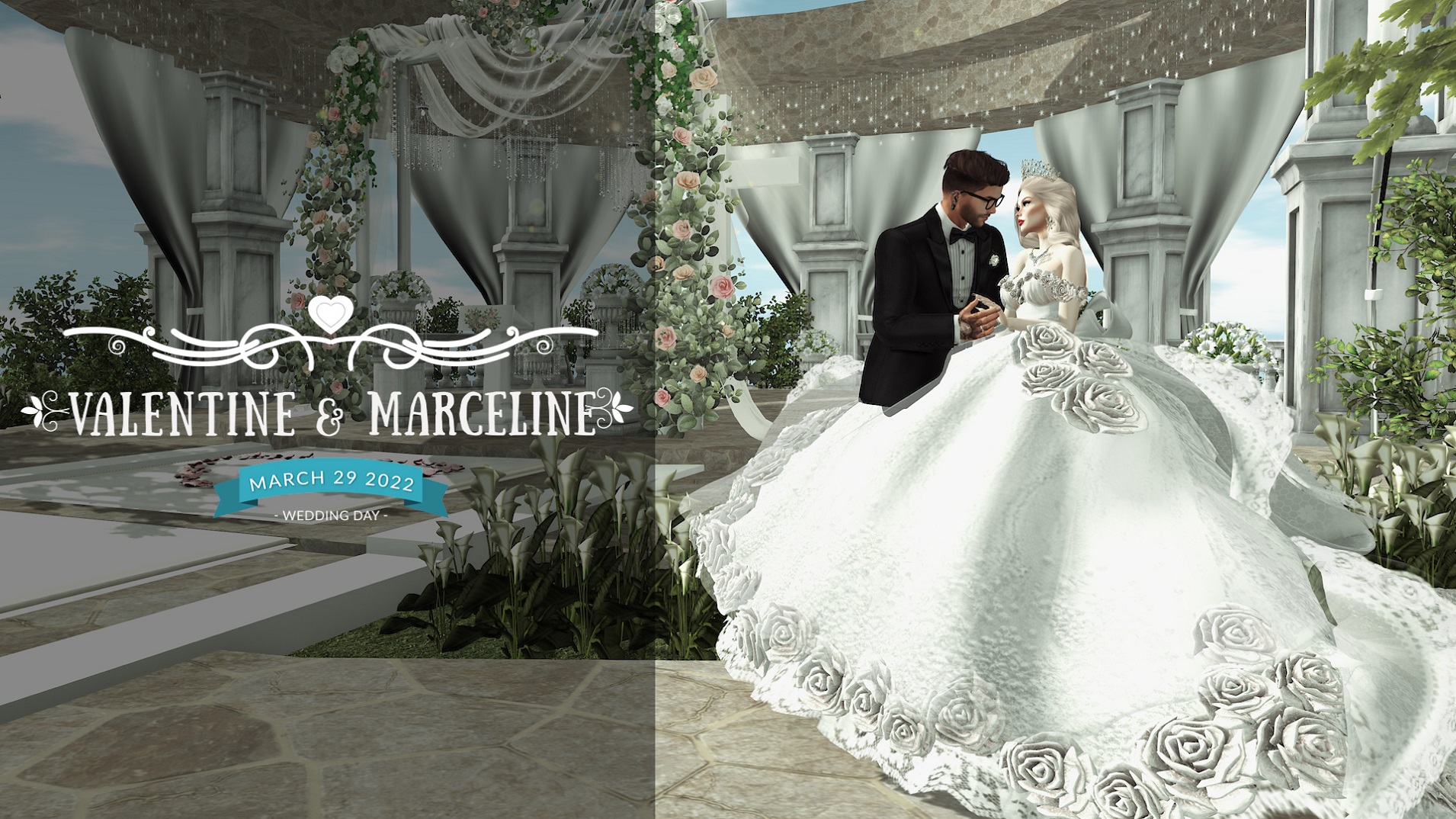 𝐕𝐚𝐥𝐞𝐧𝐭𝐢𝐧𝐞♥𝐌𝐚𝐫𝐜𝐞𝐥𝐢𝐧𝐞|𝐖𝐄𝐃𝐃𝐈𝐍𝐆 𝐒𝐞𝐜𝐨𝐧𝐝 𝐋𝐢𝐟𝐞 𝐌𝐚𝐫𝐜𝐡 𝟐𝟗,𝟐𝟎𝟐𝟐