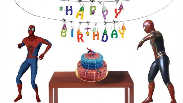 ПОЗДРАВЛЕНИЯ С ДНЕМ РОЖДЕНИЯ ОТ ЧЕЛОВЕКА ПАУКА! смотреть онлайн