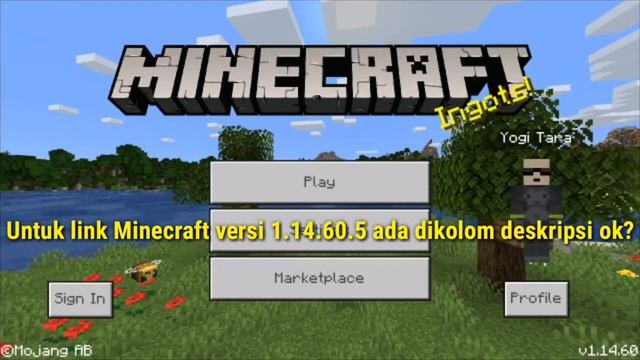 Download Minecraft Versi 1.14.60.5 Official! смотреть онлайн