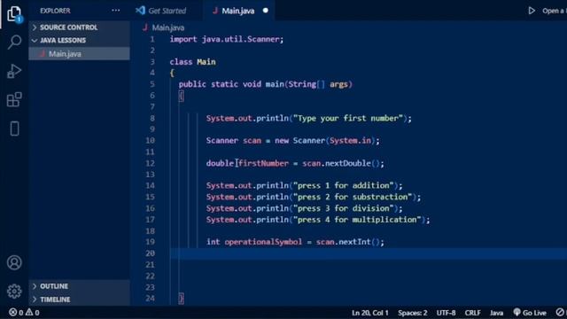 Simple calculator made with java | Java projects | Java beginner projects @Webnytdev смотреть онлайн