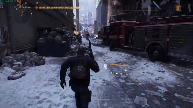 Tom Clancy's The Division on GTX 1650 MAX-Q (4GB RAM) смотреть онлайн