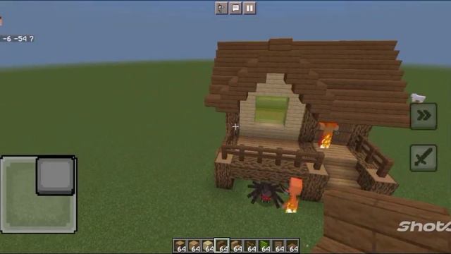 😱Туториал как построить красивый маленький дом в Майнкрафт.😱 смотреть онлайн