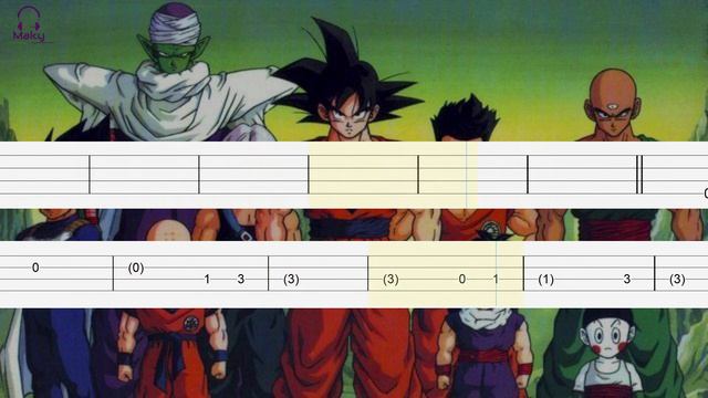 Dragon Ball Z - Cha-La Head-Cha-La [Bass Tabs Tutorial] смотреть онлайн