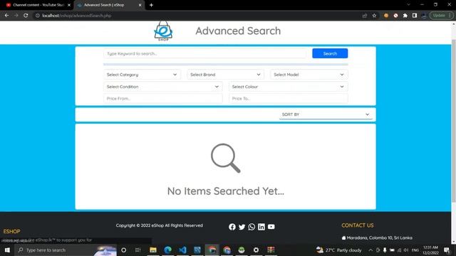 Program the advanced product searching process including pagination смотреть онлайн