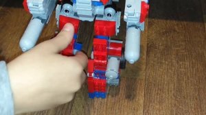 Лего Оптимус Прайм Как сделать из лего трансформера Lego Transformers Optimus Prime