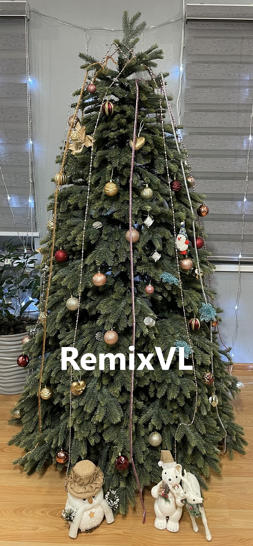 Магазин RemixVL: Видео обзор Елка новогодняя 210 см Силиконовая искусственная №009 смотреть онлайн