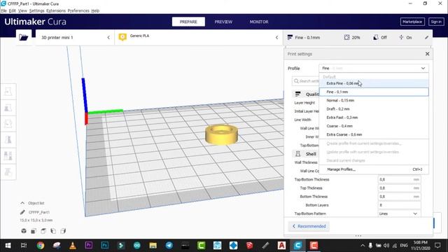 ខ្មែ | Colido 3D printer using Ramps 1.4 + LCD 12864 + Marlin code | Test 1 смотреть онлайн