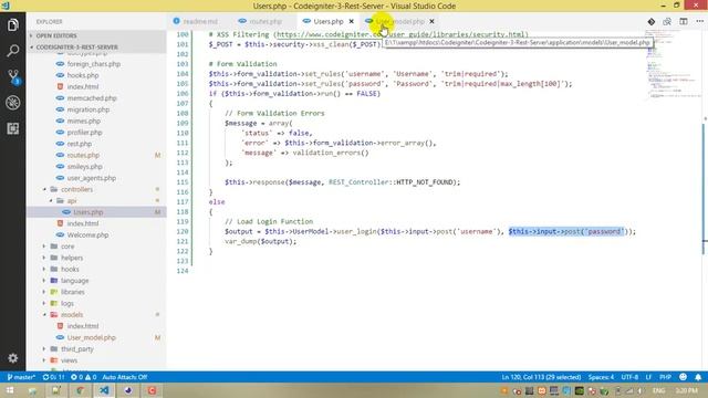 #6 Codeigniter 3 - Rest Server Library API - User Login flow on a REST API смотреть онлайн