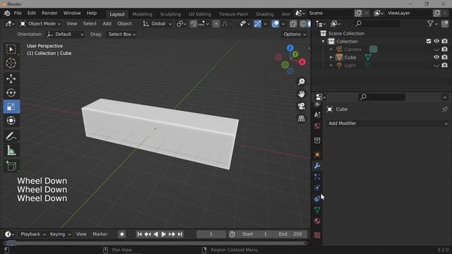 Blender. Simple Deform Modifier (Простая Деформация) | Bend смотреть онлайн