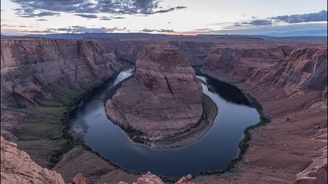 Horseshoe Bend Sunset Timelapse (April 11th 2016) - 4K смотреть онлайн