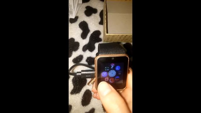 Обзор Смарт часы. Smart watch.Товар с Aliexpress смотреть онлайн