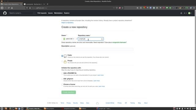Ajouter Git sur un nouveau projet смотреть онлайн
