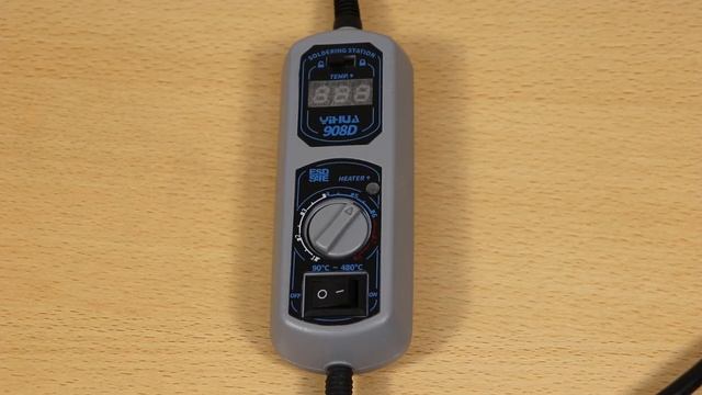 Паяльник с регулировкой температуры YIHUA 908D смотреть онлайн