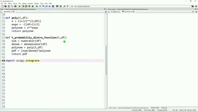 The T Distributions Stats with Python смотреть онлайн
