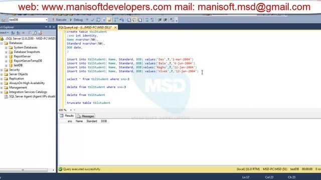 SQL server in Tamil Part 07 - Delete,Drop and Truncate смотреть онлайн