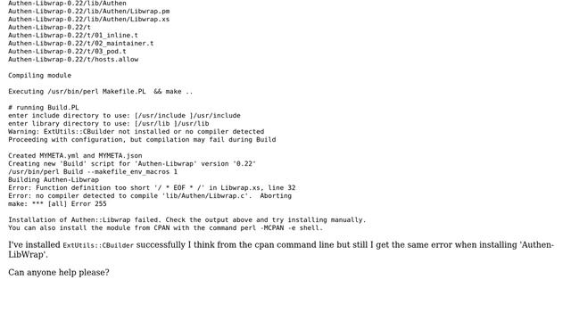 Ubuntu: Perl dependancy problems installing Webmin смотреть онлайн