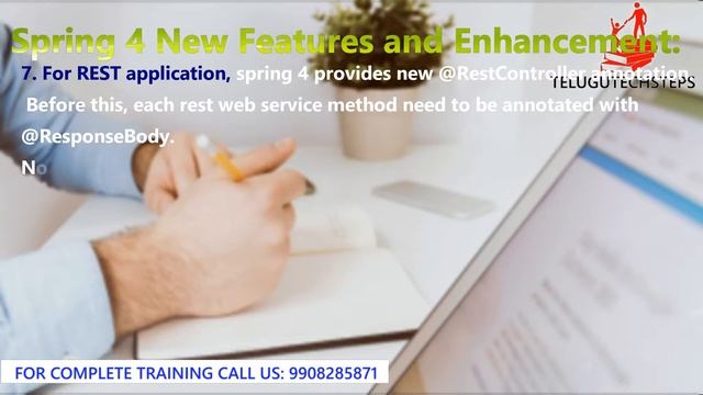 Spring 4 New Features & Enhancement #3|Java Advanced/Beginner in Telugu. смотреть онлайн