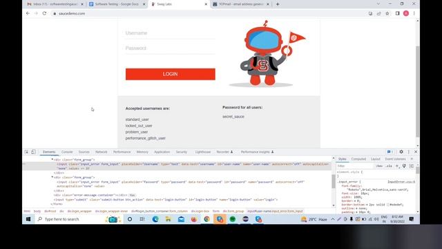 selenium tutorial for beginners | locators in selenium webdriver | Selenium Locators - Part 3 смотреть онлайн
