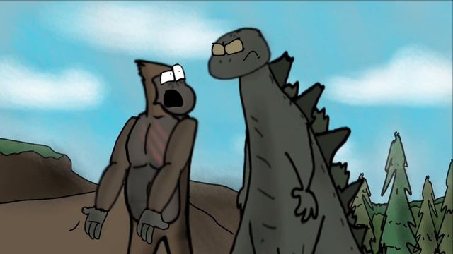 GODZILLA vs MONKEY (COMPLETE 1st SEASON: Episodes 1-17) смотреть онлайн