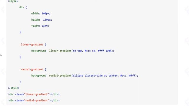 Линейный и радиальный градиент на CSS, как сделать градиент на сайте смотреть онлайн