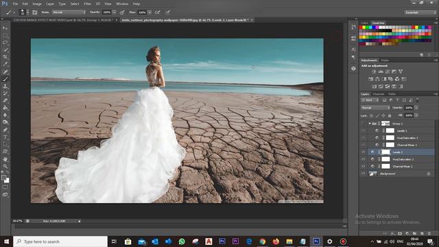 ADOBE PHOTOSHOP CS6 : HOW TO MAKE COLOUR GRINDING EFFECT ( CYAN EFFECT ) смотреть онлайн