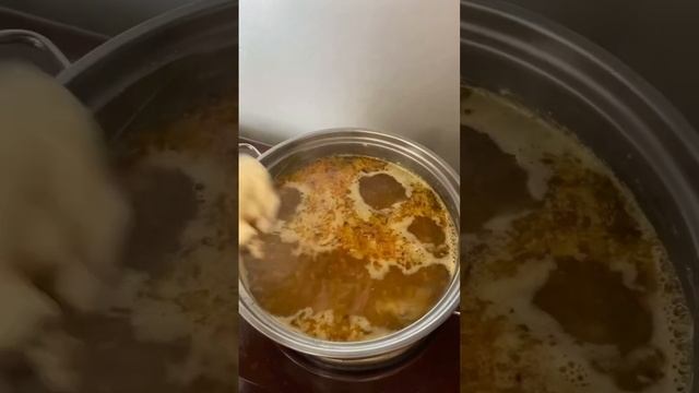 Супчик с галушками ?#суп #вкусныйсуп #еда #мукбанг #простоибыстро #рецепты #простыерецепты