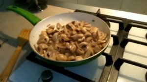 Очень вкусные жаренные шампиньоны