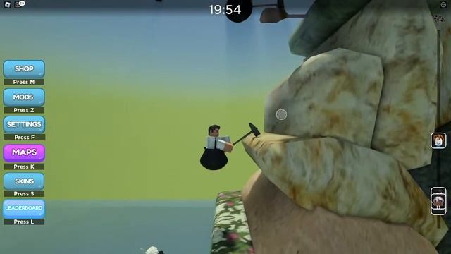 Roblox getting over it (if i swear the stream ends) смотреть онлайн