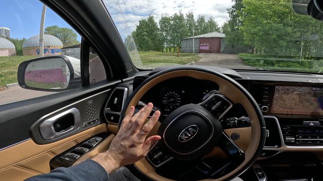 2020 KIA SORENTO ТЕСТ-ДРАЙВ ИЗ КОРЕИ С ПРОБЕГОМ. смотреть онлайн