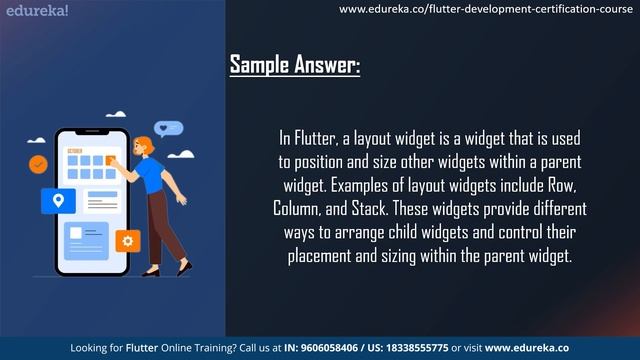 Flutter Interview Questions & Answers | Flutter Developer Interview Questions | Edureka смотреть онлайн