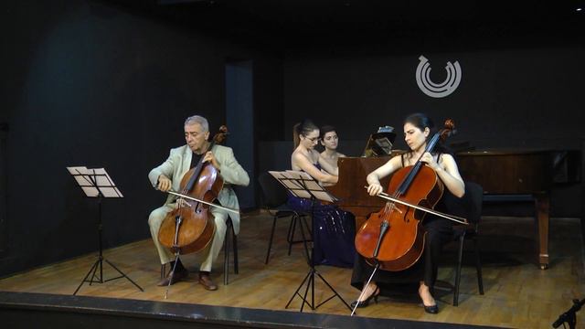 Franz Schubert's Adagio for 2 Cellos · Vagram Saradjian, Hasmik Vardanyan, Sona Barseghyan смотреть онлайн