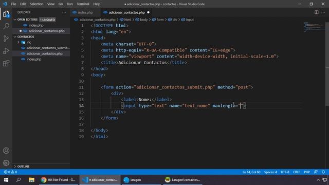 PHP 8 PARTE 2 #111 EXERCÍCIO PRÁTICO DE CRUD COM FORMULÁRIOS HTML PARTE 1 DE 4 смотреть онлайн