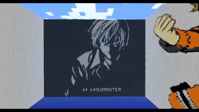 KayloMaster Constructions: Your Minecraft Pixel Art Episode 3 - Light Yagami смотреть онлайн