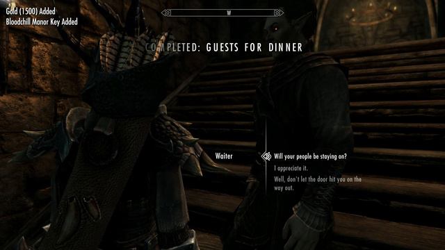 Guests For Dinner TES V Skyrim AE (Spoiler Alert) смотреть онлайн