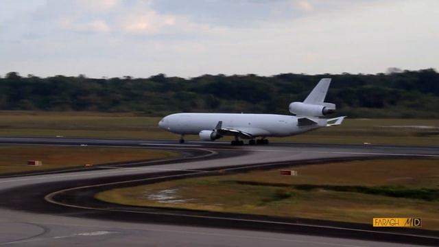 McDonnell Douglas MD-11 Take- Off RWY 11 смотреть онлайн