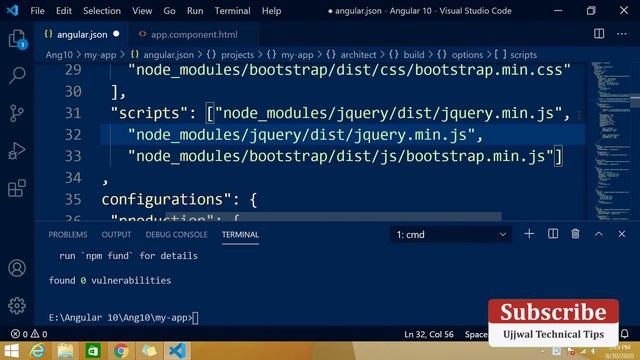 Angular 10 Tutorial #3 Add Bootstrap in Angular || Using Bootstrap || Ujjwal Technical Tips смотреть онлайн