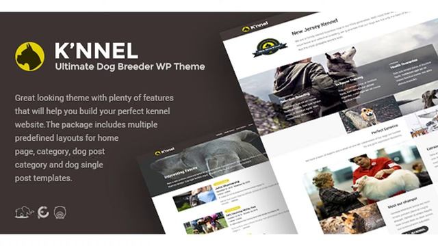 Knnel - Ultimate Dog Breeder WP Theme V1.1 | Themeforest Website Templates and Themes смотреть онлайн