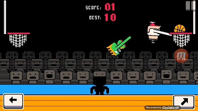 Играю в игру Dunkers смотреть онлайн