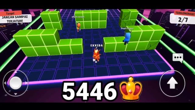 I Do Hard Trick Block Dash 10X ?? | Winning 5450 Crowns | - Stumble Guys смотреть онлайн