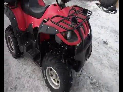 квадроцикл Stels 500gt с двигателем Toyota. смотреть онлайн