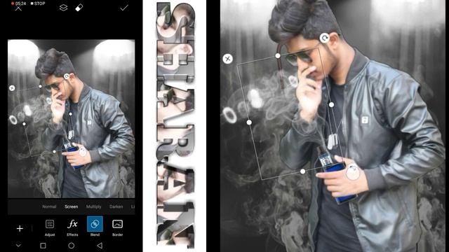 Picsart Hookah smoke rings photo editing tutorial in PicsArt step by step in Bangla- Hookah editin смотреть онлайн