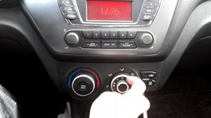 Автоматическое включение кондиционера как отключить kia rio