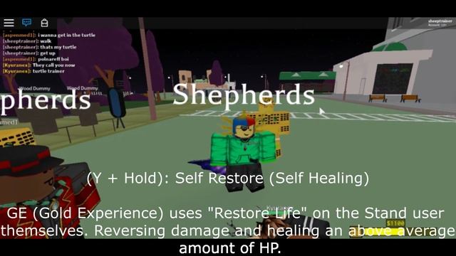 Roblox Project Jojo Gold Experience + Gold Experience Requiem Showcase! смотреть онлайн