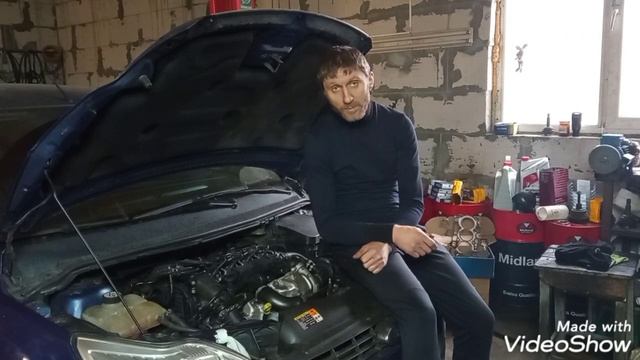 Ford Focus 1.6 TDCI 2008г ремонт двигателя большой расход масла смотреть онлайн